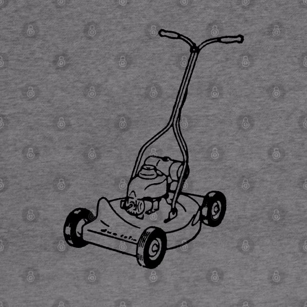 Vintage Lawnmower by artbitz